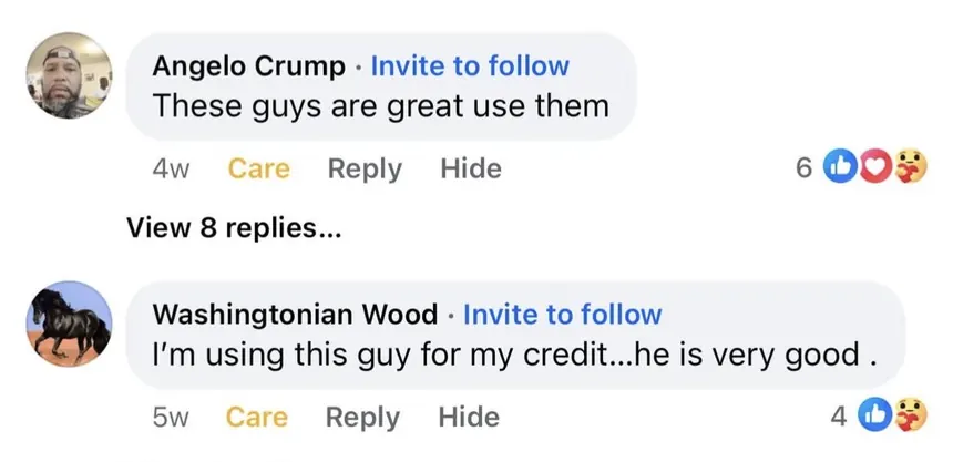 Verified client review