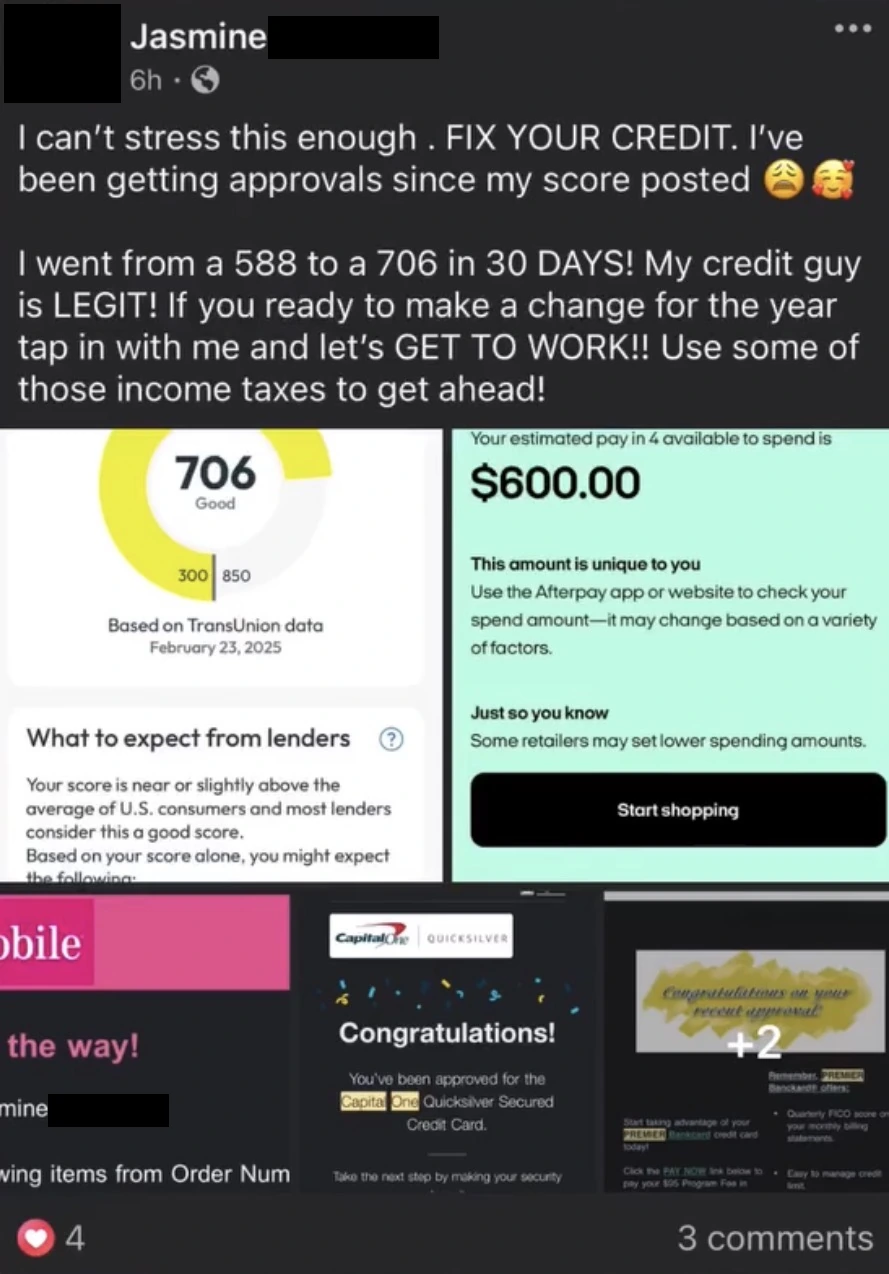 Facebook review — 588 to 706