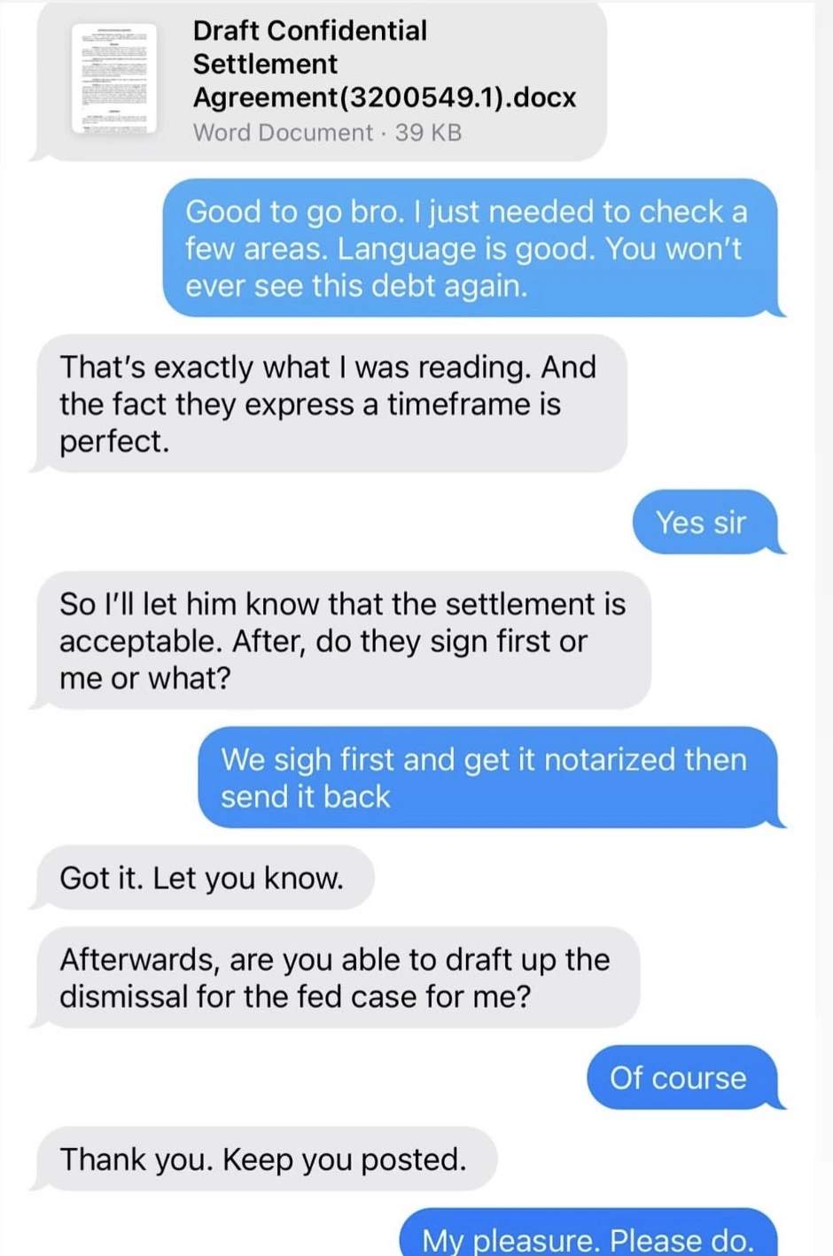 Case strategy discussion